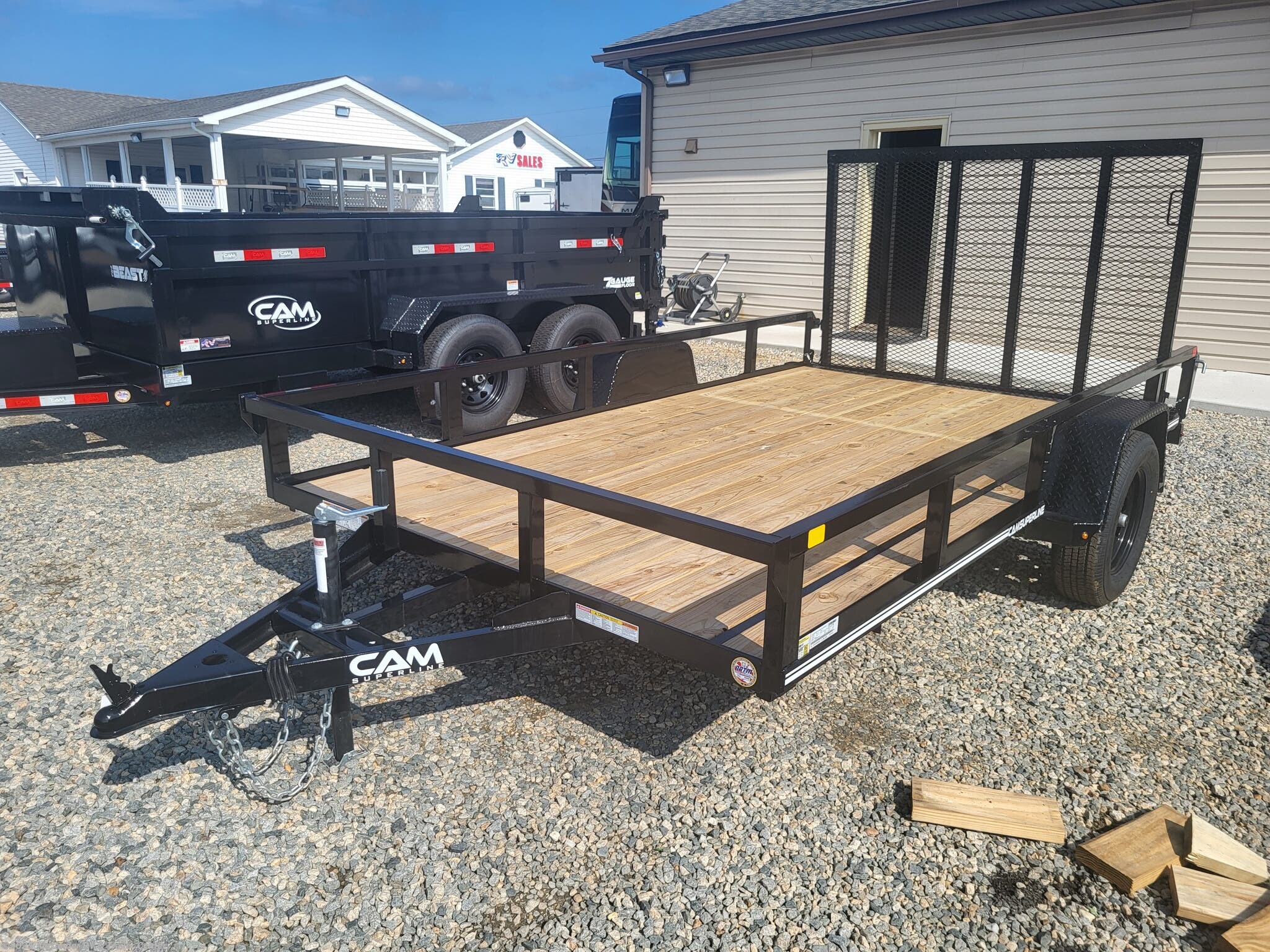 New 2025 CAM Superline  6'8X12 TUBE TOP UTILITY available in Clayton, Delaware