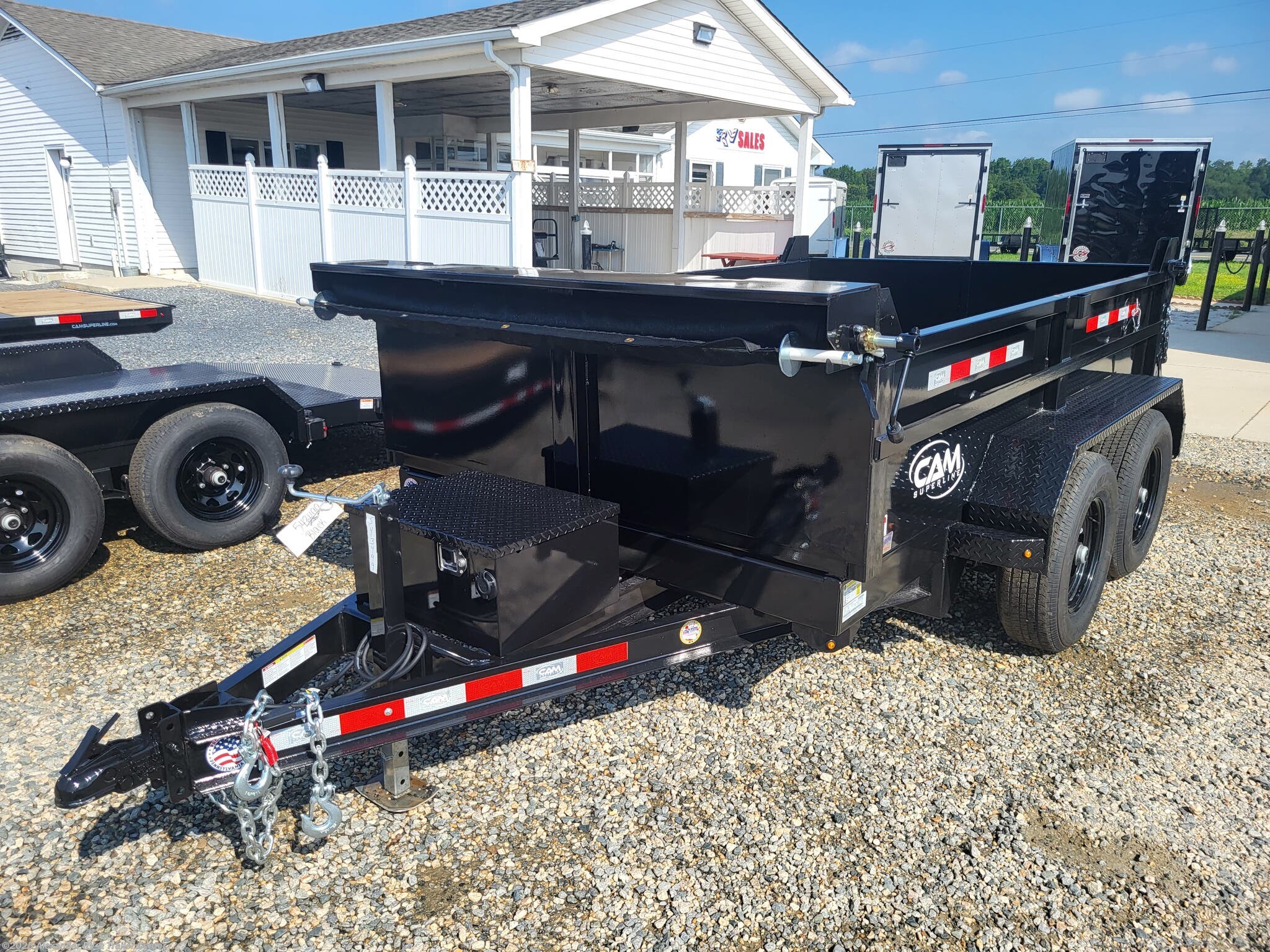 New 2025 CAM Superline  6X10 STANDARD DUTY DUMP W/ RAMPS, TARP KIT available in Clayton, Delaware