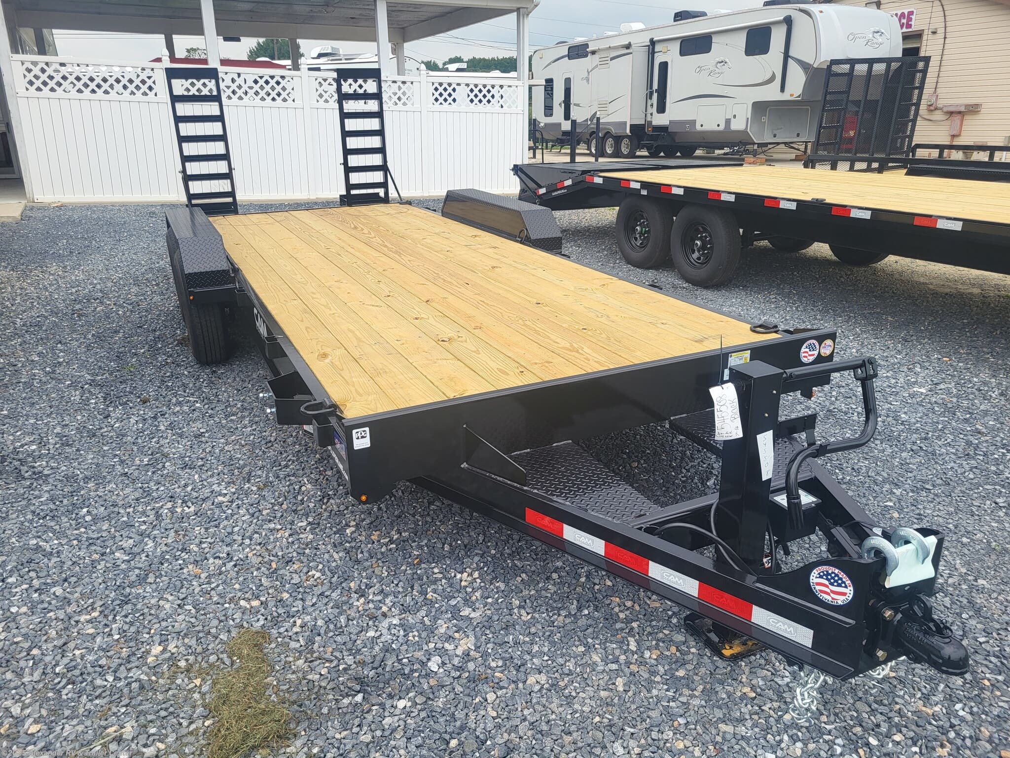 New 2026 CAM Superline  6'10X20 (18+2) EQUIPMENT HAULER W/BEAVER TAIL available in Clayton, Delaware