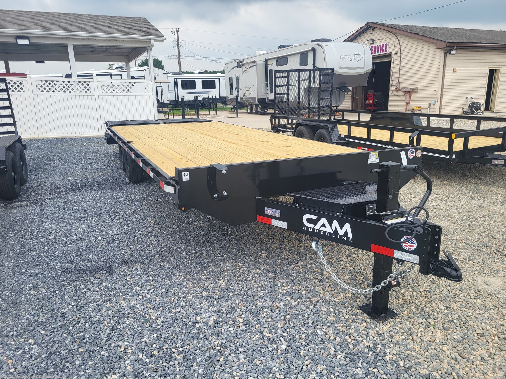 New 2026 CAM Superline  8.5X25 (20+5) STANDARD DUTY DECKOVER W/ SUPER RAMP available in Clayton, Delaware