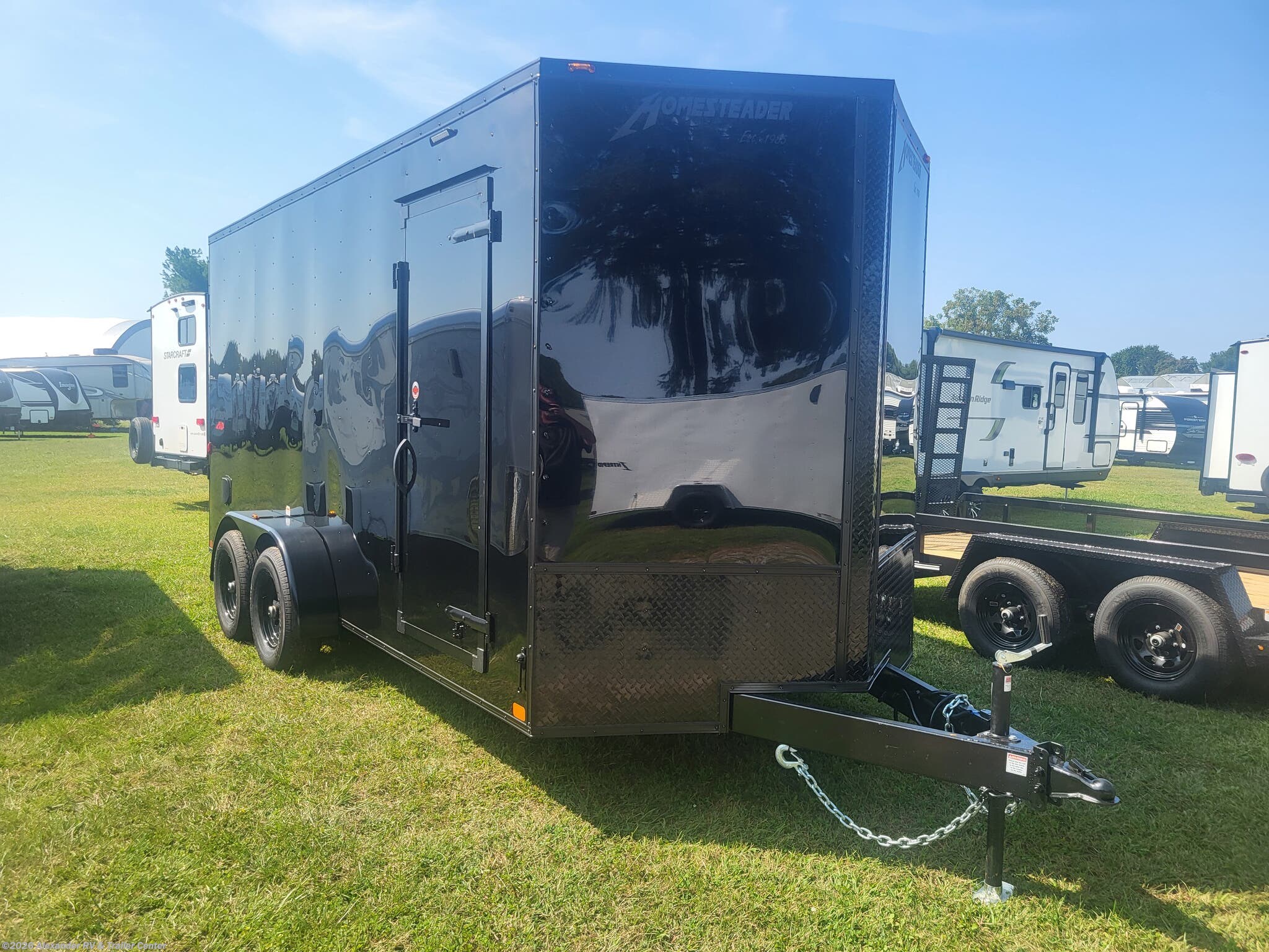 New 2026 Homesteader Intrepid HD 7x16 W/ Ramp Door Pkg, Blackout Pkg. available in Clayton, Delaware