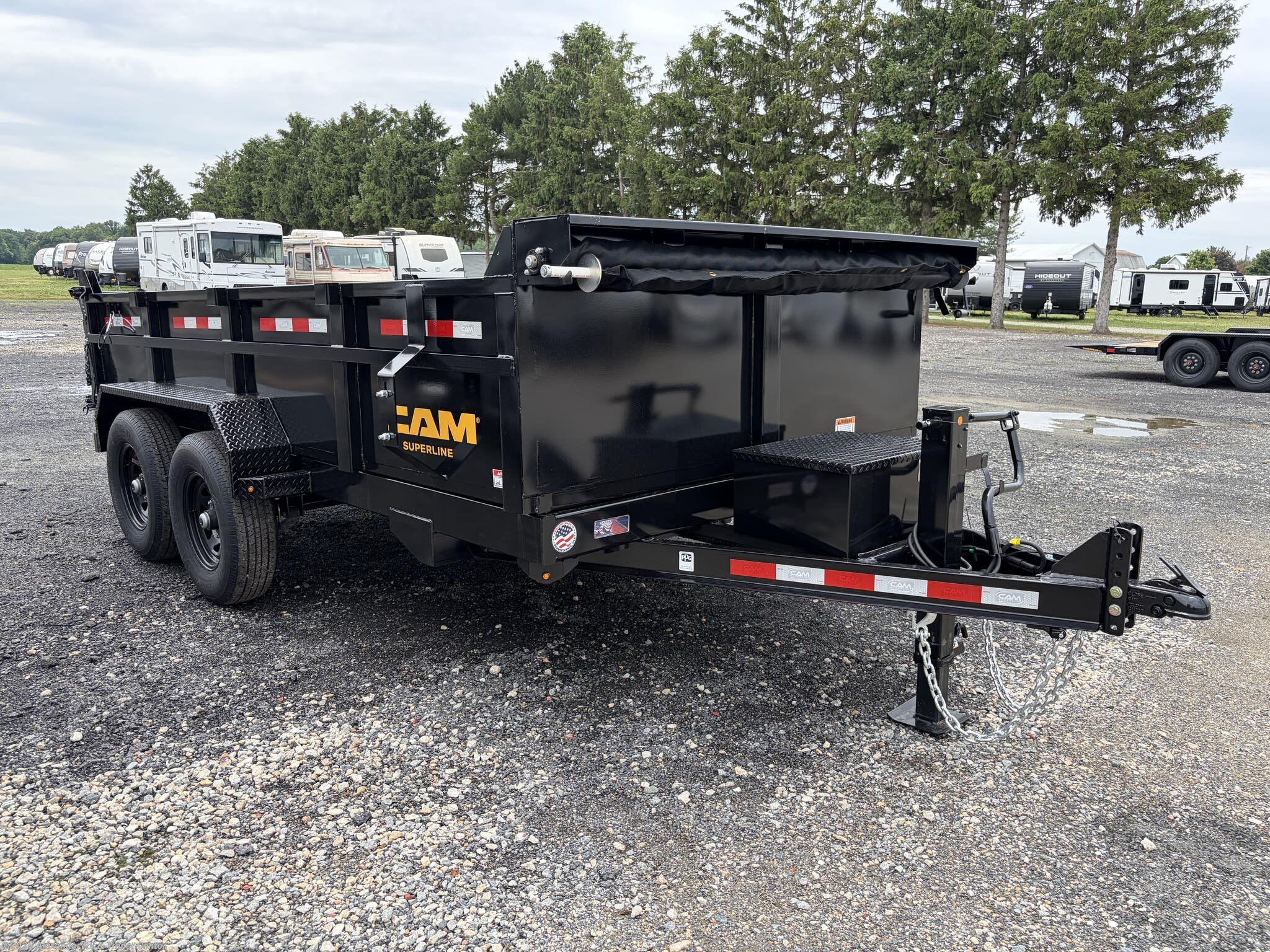 New 2026 CAM Superline  6.8X14 14K LO PRO HEAVY DUTY DUMP available in Clayton, Delaware