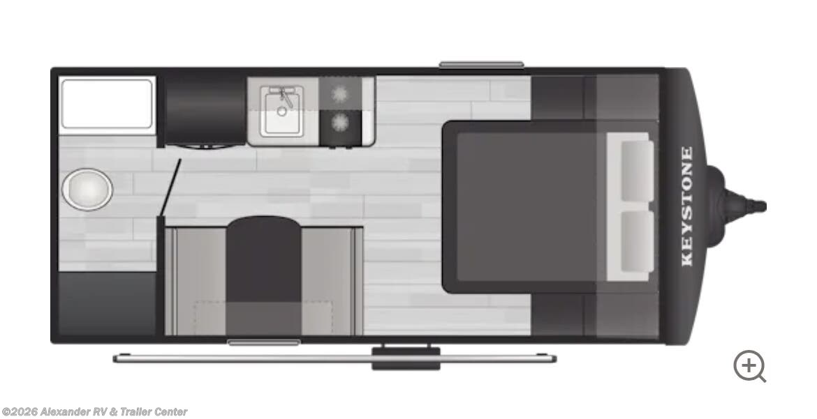 New 2026 Keystone Bullet Classic 16RBC **NEW FLOORPLAN** available in Clayton, Delaware