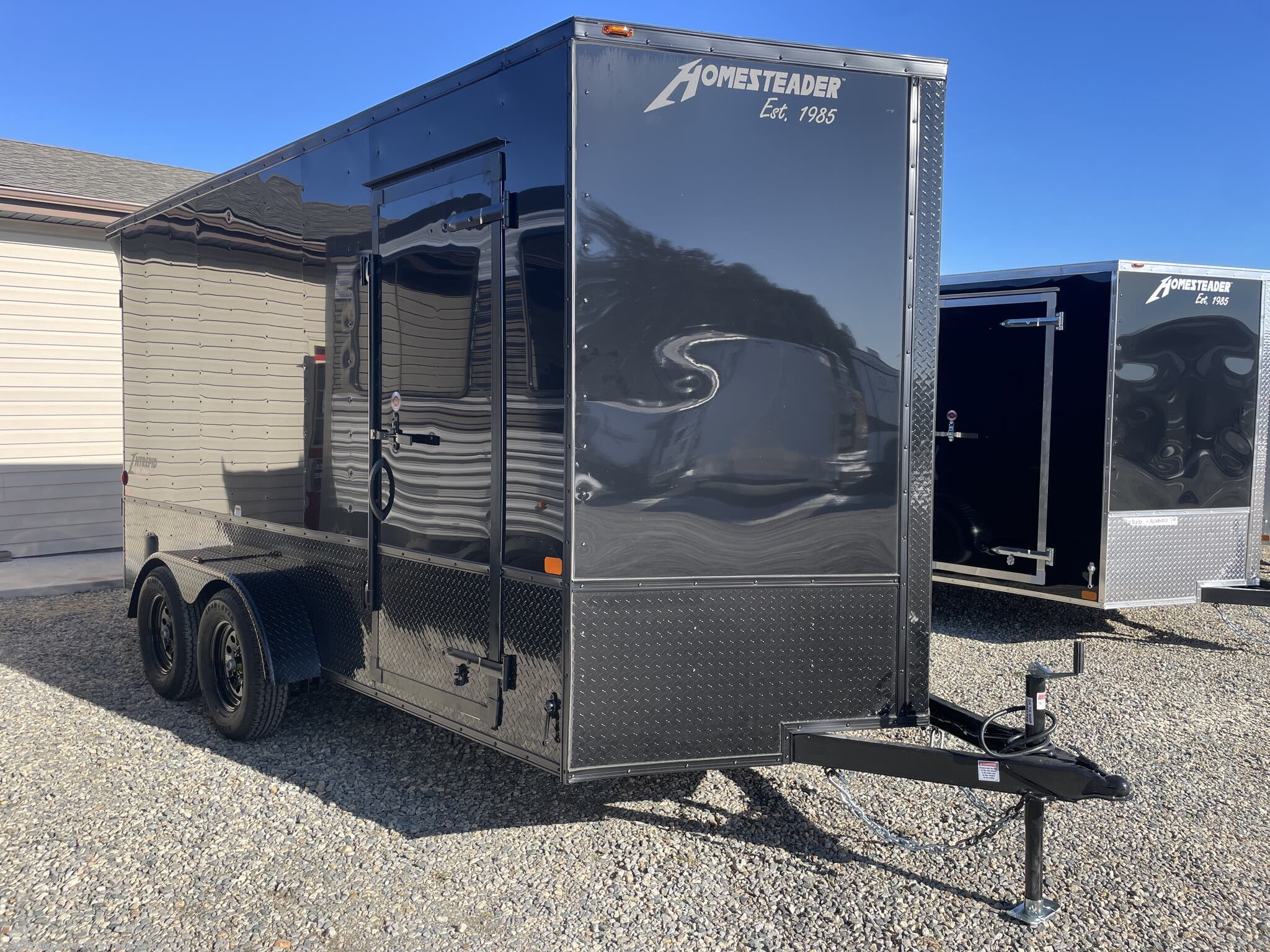 New 2026 Homesteader Intrepid 7x14 W/ OHV PKG, BLACKOUT PKG, REAR SPOILER available in Clayton, Delaware