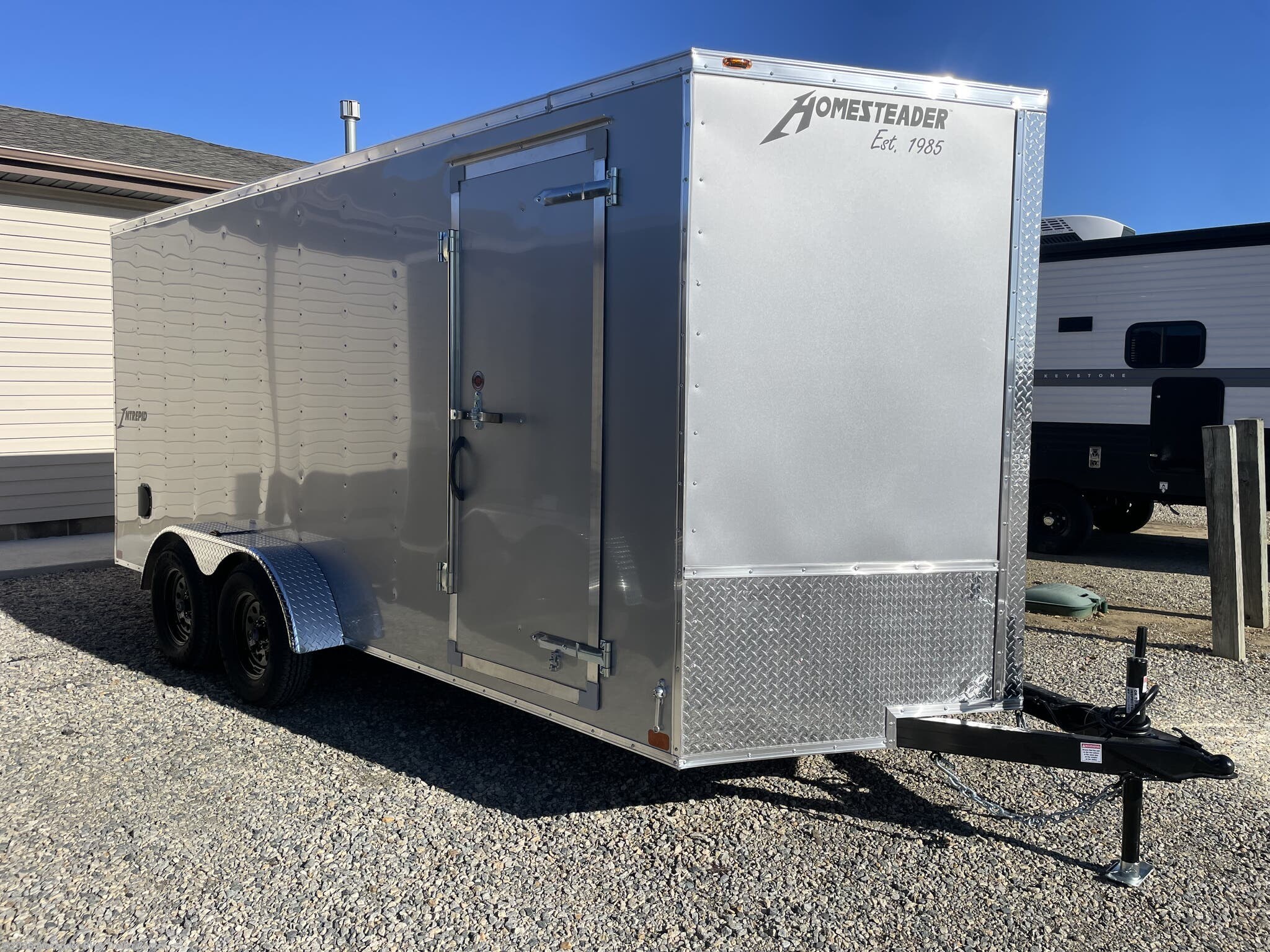 New 2026 Homesteader Intrepid 7x16 W/RAMP DOOR PKG available in Clayton, Delaware