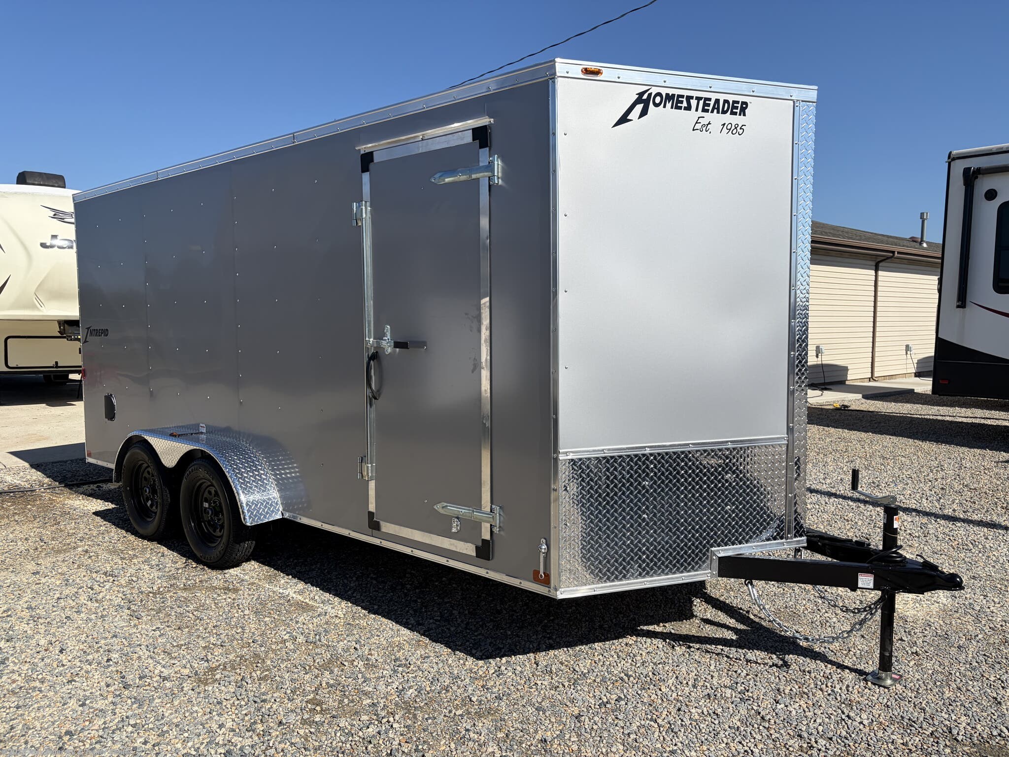 New 2027 Homesteader Intrepid 7x16 W/RAMP DOOR PKG available in Clayton, Delaware