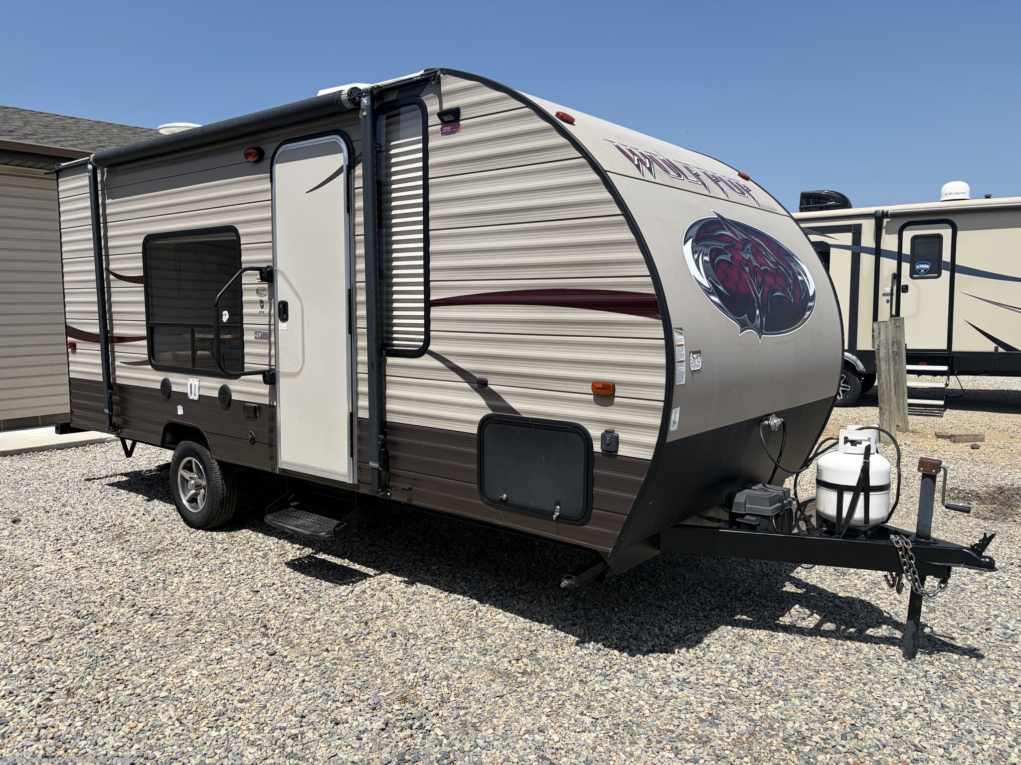 Used 2016 Forest River Cherokee Wolf Pup 16FQ available in Clayton, Delaware