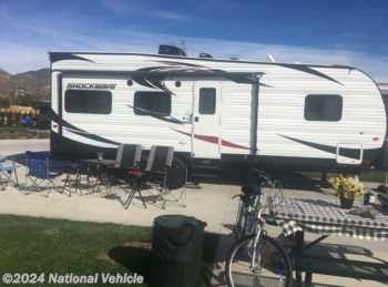 Used 2017 Forest River Shockwave MX Toy Hauler 21RQG-MX available in Corona, California