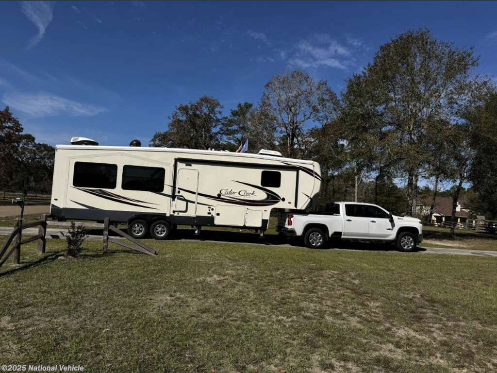 Used 2018 Forest River Cedar Creek Silverback 29RE available in Conroe, Texas