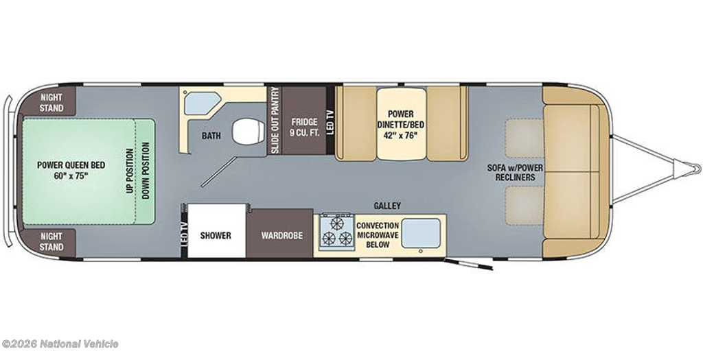 Used 2018 Airstream Classic 30RB Queen available in Cumberland, Rhode Island
