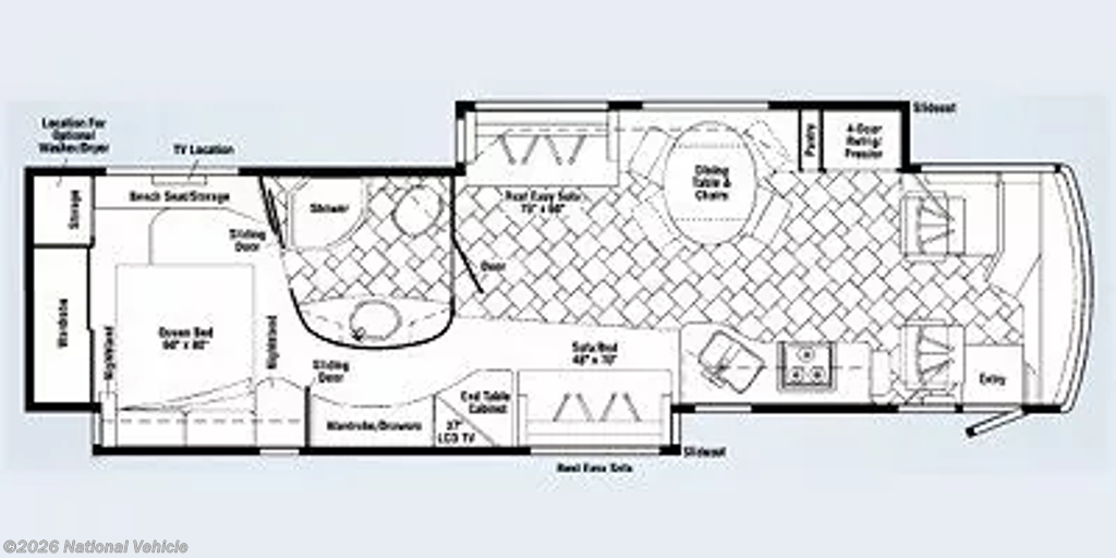 Used 2008 Winnebago Vectra 40TD available in Moses Lake, Washington