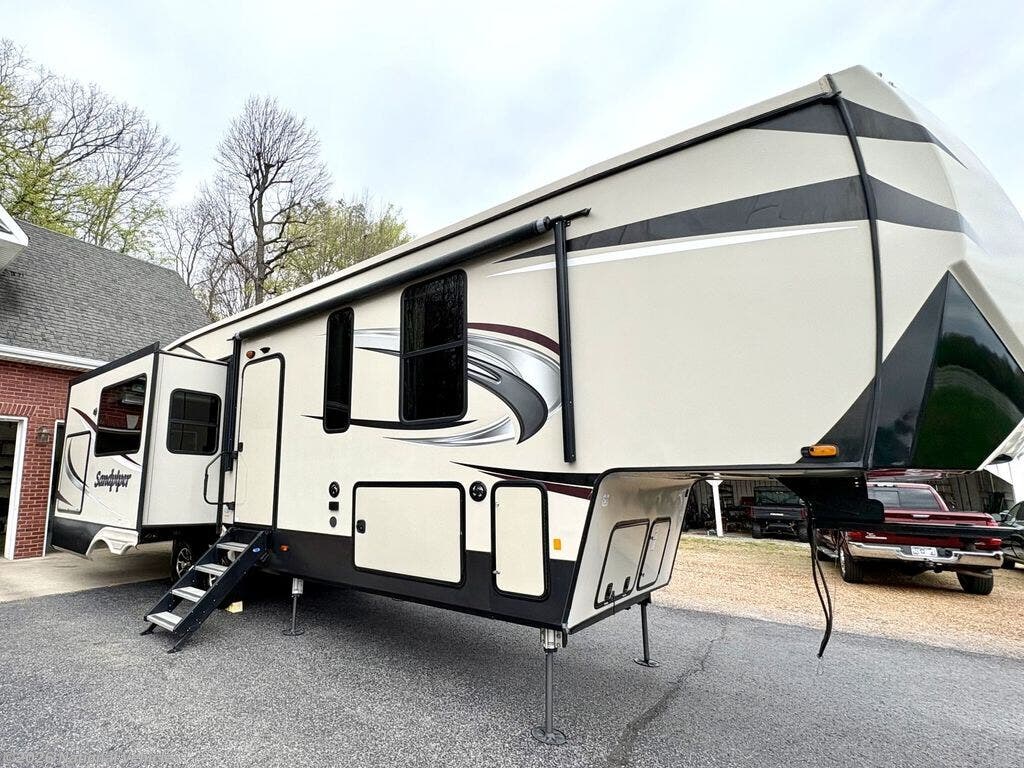 Used 2019 Forest River Sandpiper 345RLOK available in Estill Springs, Tennessee