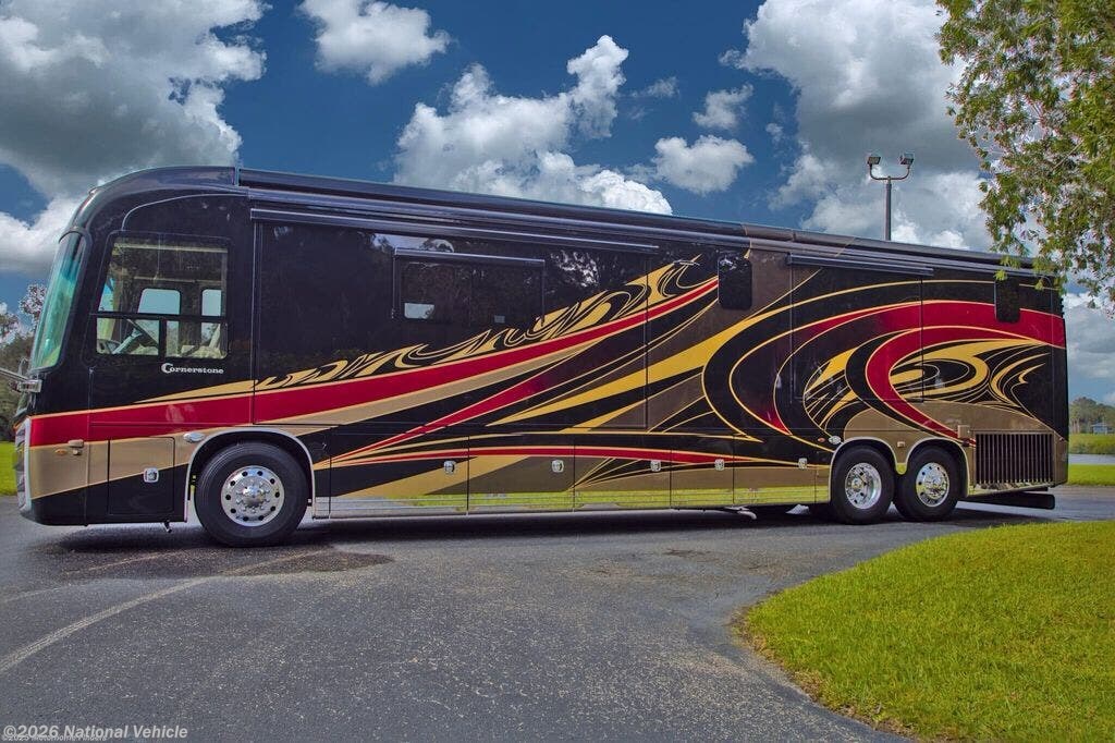 Used 2019  Entegra Coach Cornerstone 45B by Entegra Coach from National Vehicle in Bridgeton, NJ