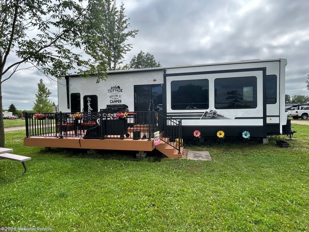 Used 2025  Forest River Cedar Creek Cottage Destination 40CDL by Forest River from National Vehicle in Litchfield, MN
