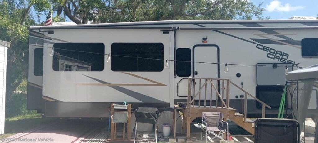 Used 2022  Forest River Cedar Creek 360RL by Forest River from National Vehicle in Arcadia, FL