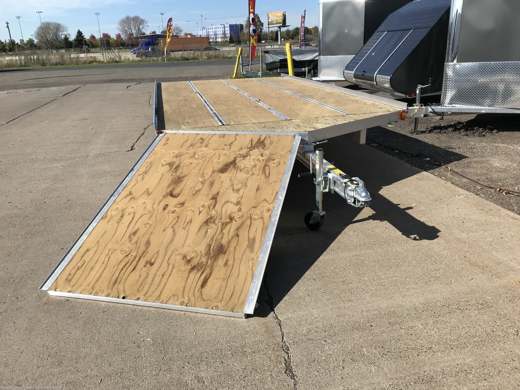 Snowmobile 2021 FLOE Versa Max 2021 Floe 16’ Ramp Sled Trailer TrailersUSA