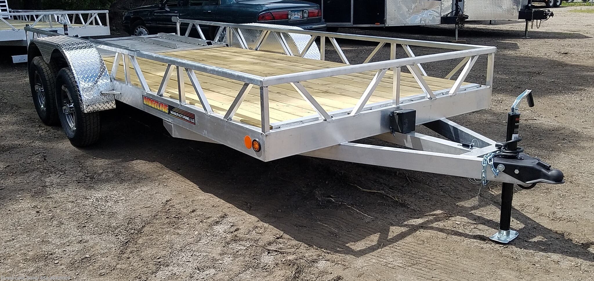 Utility Trailer 2021 Ridgeline 6 6 X20 Tandem Axle Aluminum Utility   1 39740 2849350 114485736 