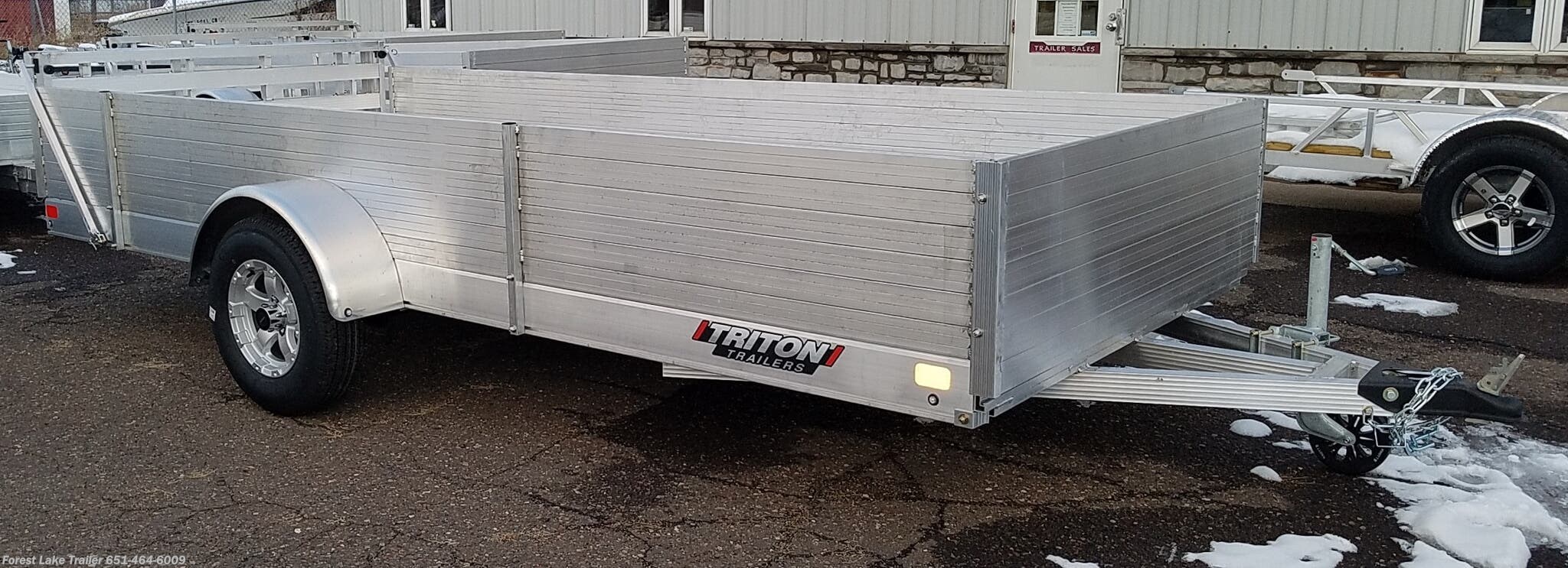 2021 Triton Trailers FIT1472 (6x14) SxS ATV Aluminum 20736 TrailersUSA