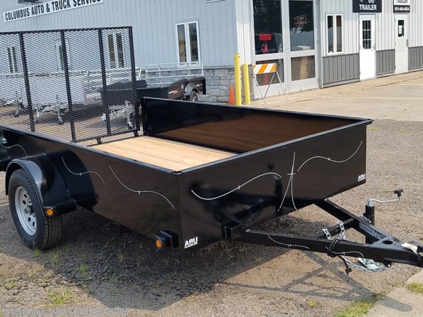 2022 ABU 6x10 HD Steel Solid Side Utility Trailer available in Forest Lake, MN
