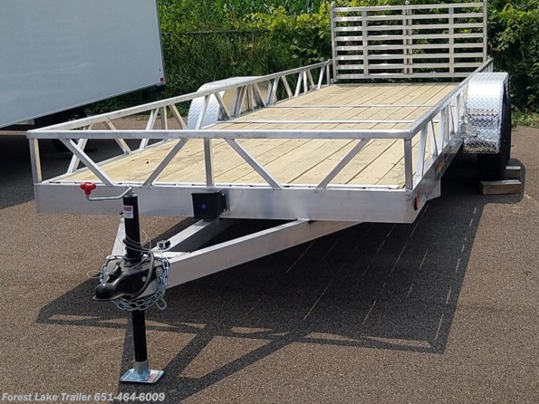 2022 Ridgeline 6'6”x20’ Tandem Axle Aluminum Utility Trailers Bi- available in Forest Lake, MN