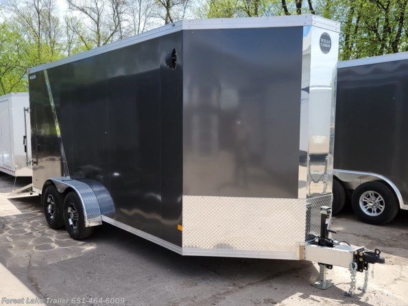 2022 Wells Cargo Silver Sport Wagon SS V 7x16 7'h 7k Aluminum Enclosed UTV Contr available in Forest Lake, MN