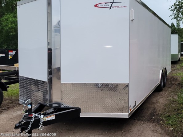 2023 Cross Trailers 8.5x24 6'6''h 10k Tandem Axle Cargo Car Trailer available in Forest Lake, MN