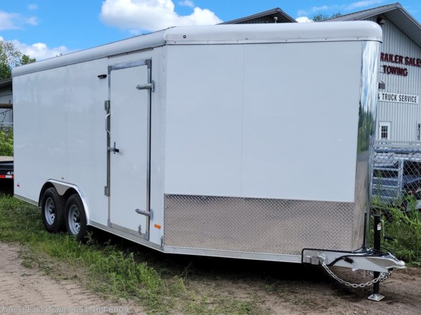2023 MTI 8.5x21 7'h 10k Aluminum Multisport Enclosed Traile available in Forest Lake, MN