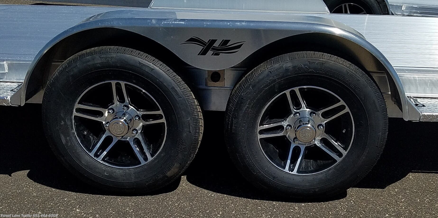 7x22 Car Hauler Trailer for sale New Hillsboro 22' 10k Aluminum Car