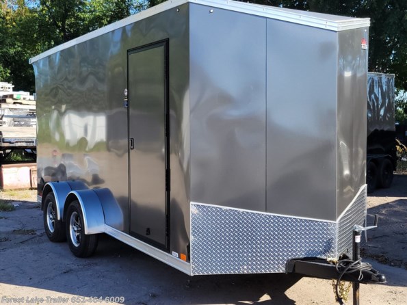 2022 United Trailers WJ 7x16 7' H V Front Enclosed Trailer available in Forest Lake, MN