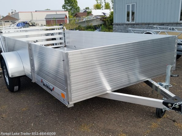 2023 Triton Trailers FIT Series FIT1272 6x12 Tall Solid Side Aluminum Utility Trai available in Forest Lake, MN