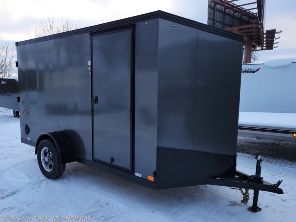 2023 United Trailers WJ 6x12 6’6'' H V Front 16"OC Enclosed Trailer w/T available in Forest Lake, MN