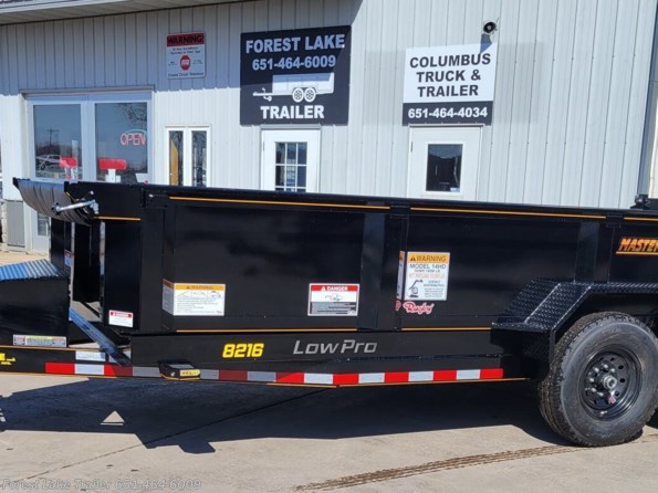 2023 Doolittle 7x16 14K Dump Trailer 2' Sides available in Forest Lake, MN