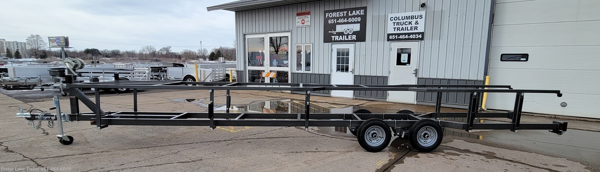 Boat Trailer for sale New Trophy HD 25' Scissor Lift Pontoon Trailer