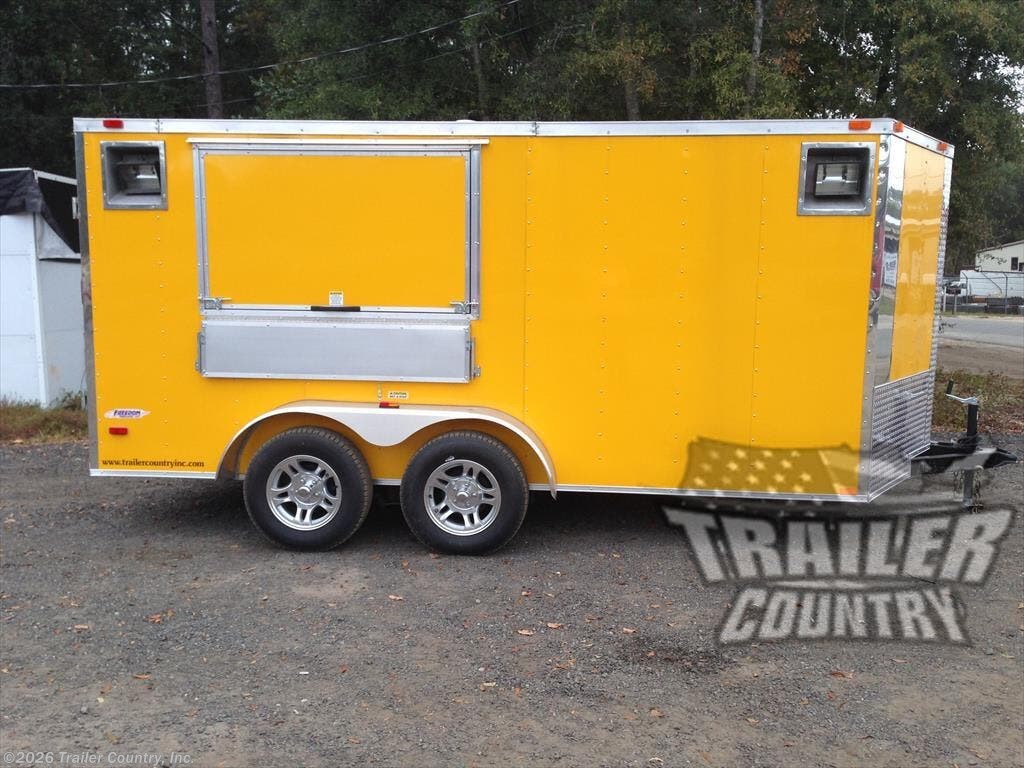 2021 Freedom Trailers 7x14 Concession/Vending Trailer 77903GA