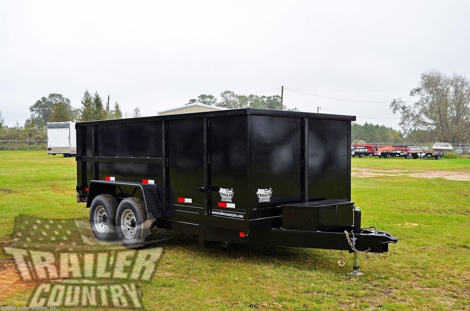 7x14 Dump (Heavy Duty) Trailer for sale New Taylor Trailers TrailersUSA
