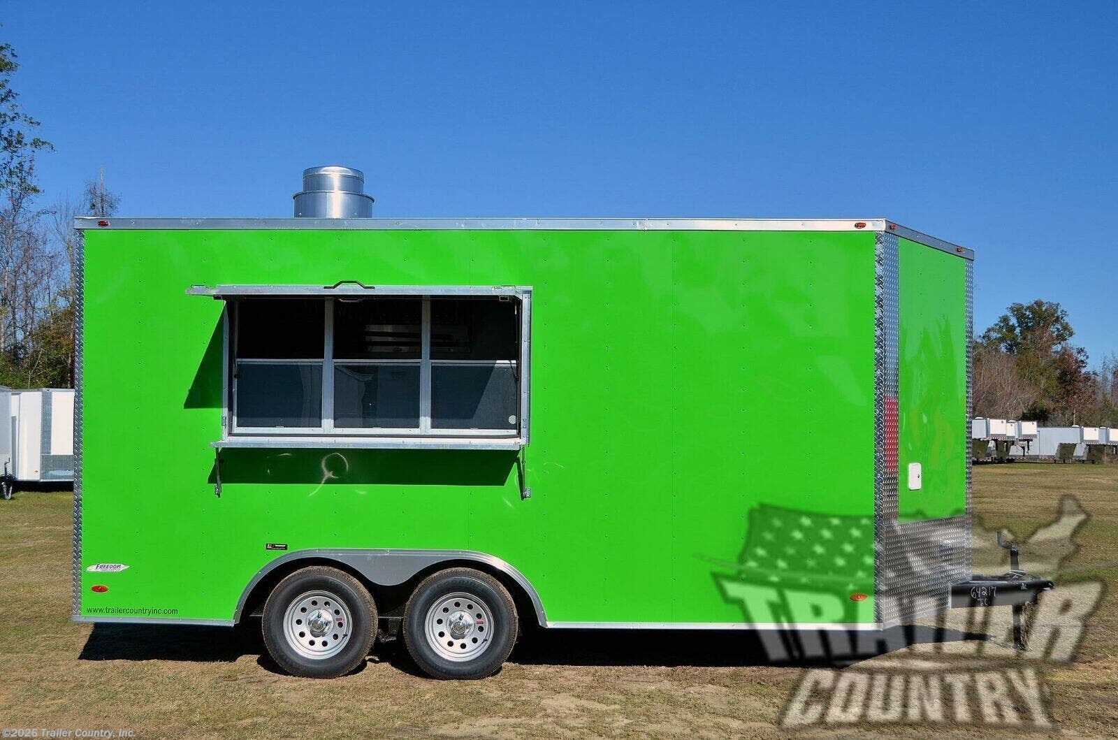 8x16 Concession/Vending Trailer for sale New Freedom Trailers