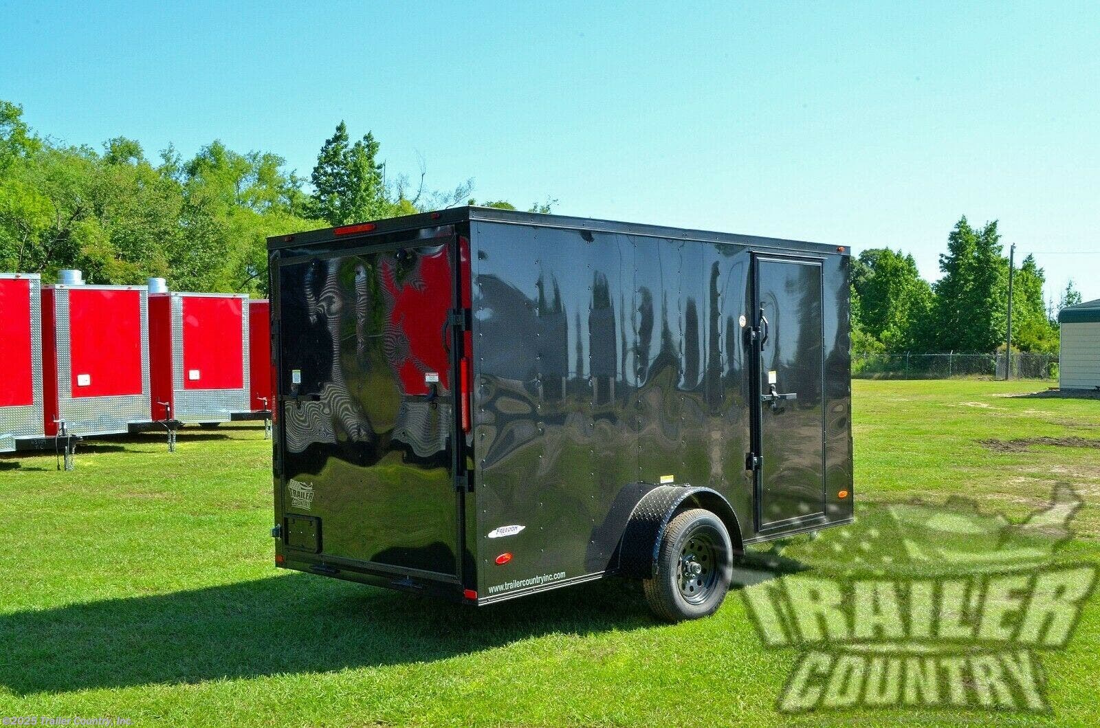 6x12 Cargo Trailer for sale New Freedom Trailers TrailersUSA