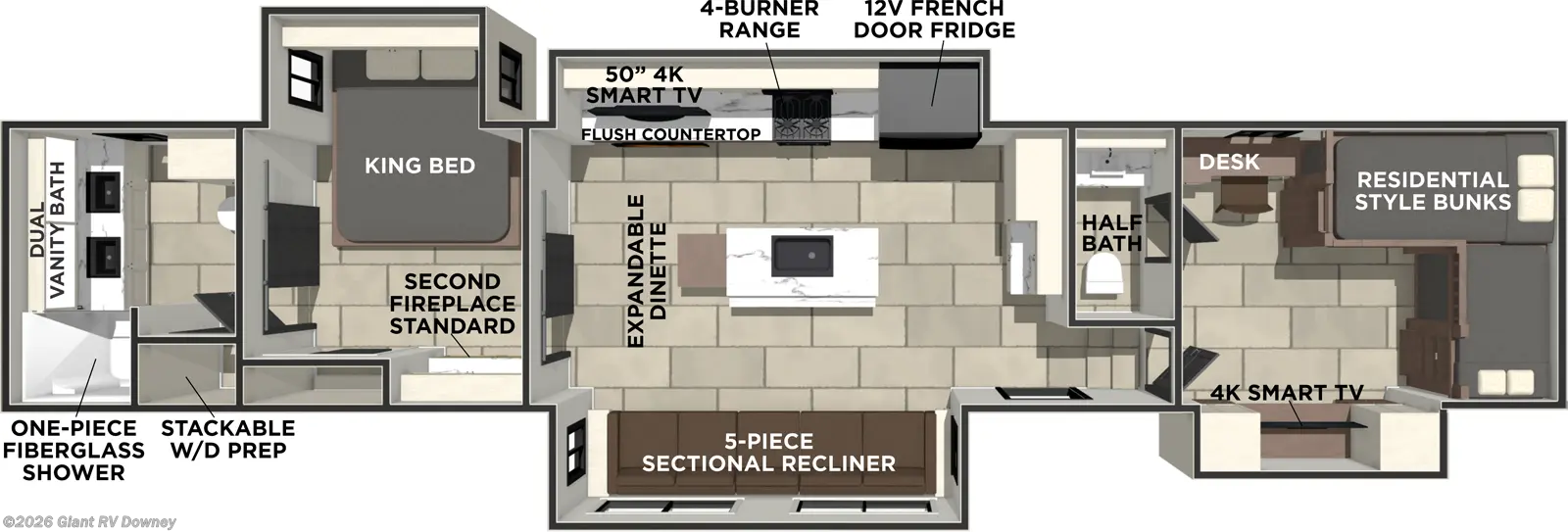 New 2026 Prime Time Sanibel 39BUNK available in Downey, California