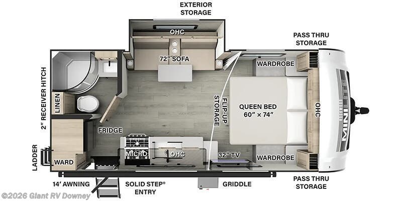 New 2026 Forest River Rockwood Mini Lite 2109S available in Downey, California