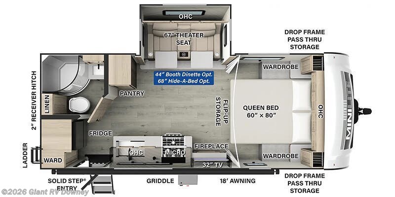 New 2026 Forest River Rockwood Mini Lite 2205S available in Downey, California