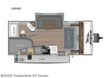 New 2024 Jayco Jay Feather Micro 199MBS available in Clio, Michigan