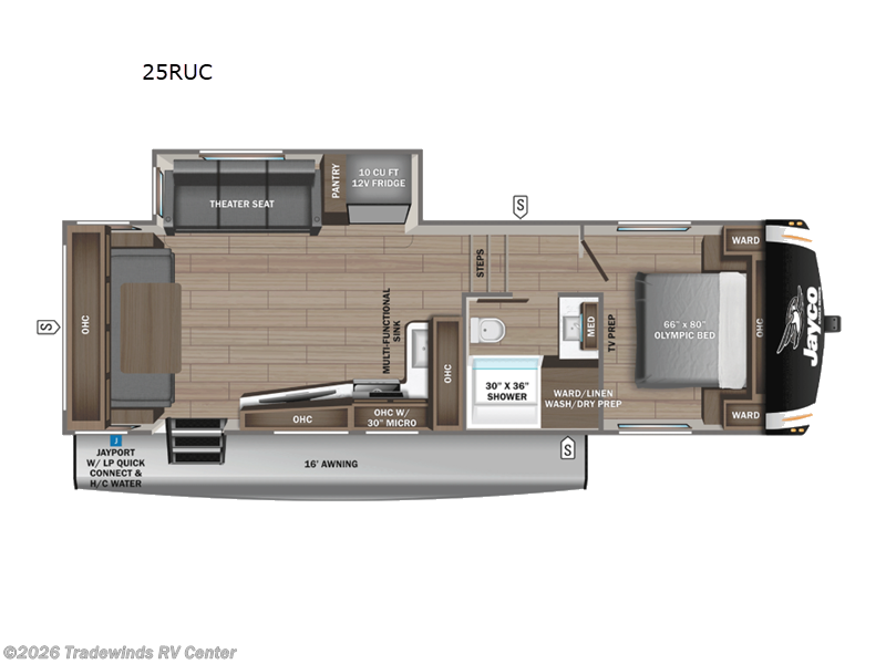 New 2026 Jayco Eagle HT 25RUC available in Clio, Michigan