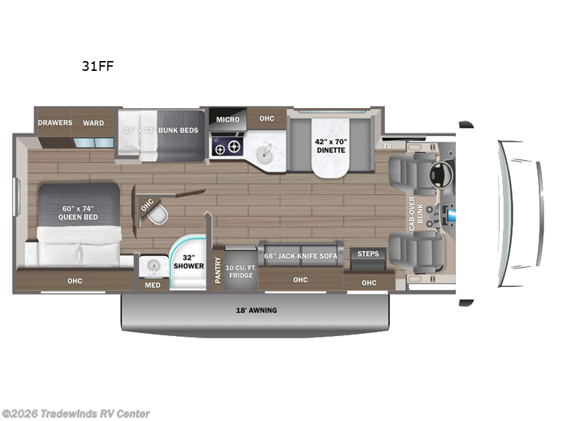 New 2027 Jayco Redhawk SE 31FF available in Clio, Michigan