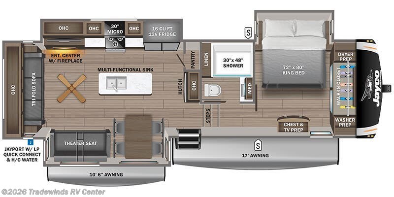 New 2026 Jayco Eagle 321RSTS available in Clio, Michigan