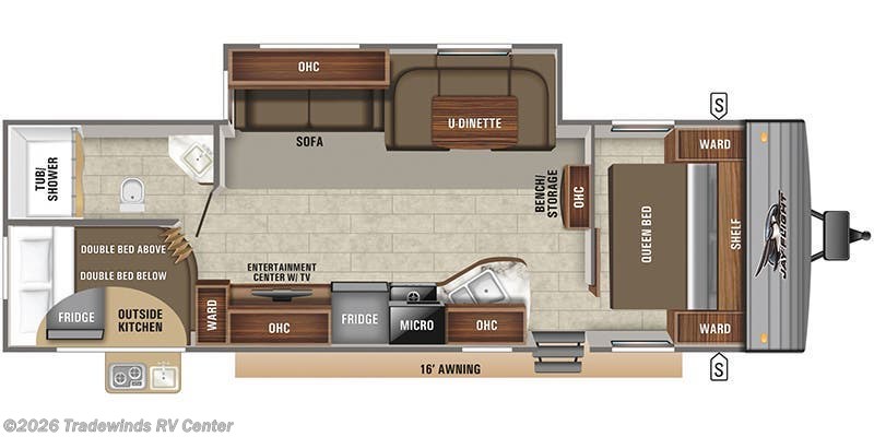 Used 2020 Jayco Jay Flight SLX 8 284BHS available in Clio, Michigan