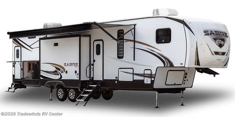 Used 2021  Forest River Sabre 38DBQ by Forest River from Tradewinds RV Center in Clio, MI