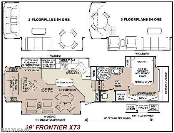 Used 2008 Teton Homes Experience 39' Frontier XT3 available in Desert Hot Springs, California