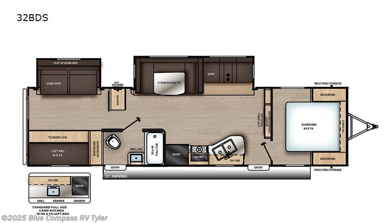 2021 Forest River Aurora 32BDS