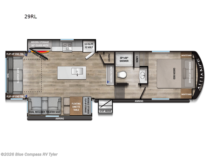 New 2026 Alliance RV Avenue All-Access 29RL available in Tyler, Texas