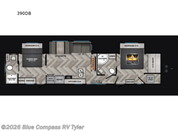New 2026 CrossRoads Zinger 390DB available in Tyler, Texas
